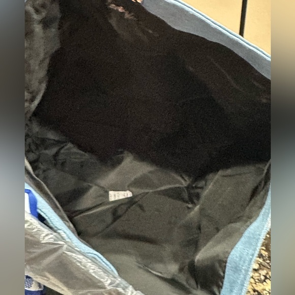 Victoria's Secret Blue Denim Tote Bag - Picture 5 of 7